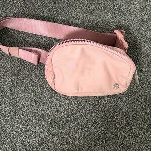 lululemon athletica Blush Pink Crossbody Belt Bag